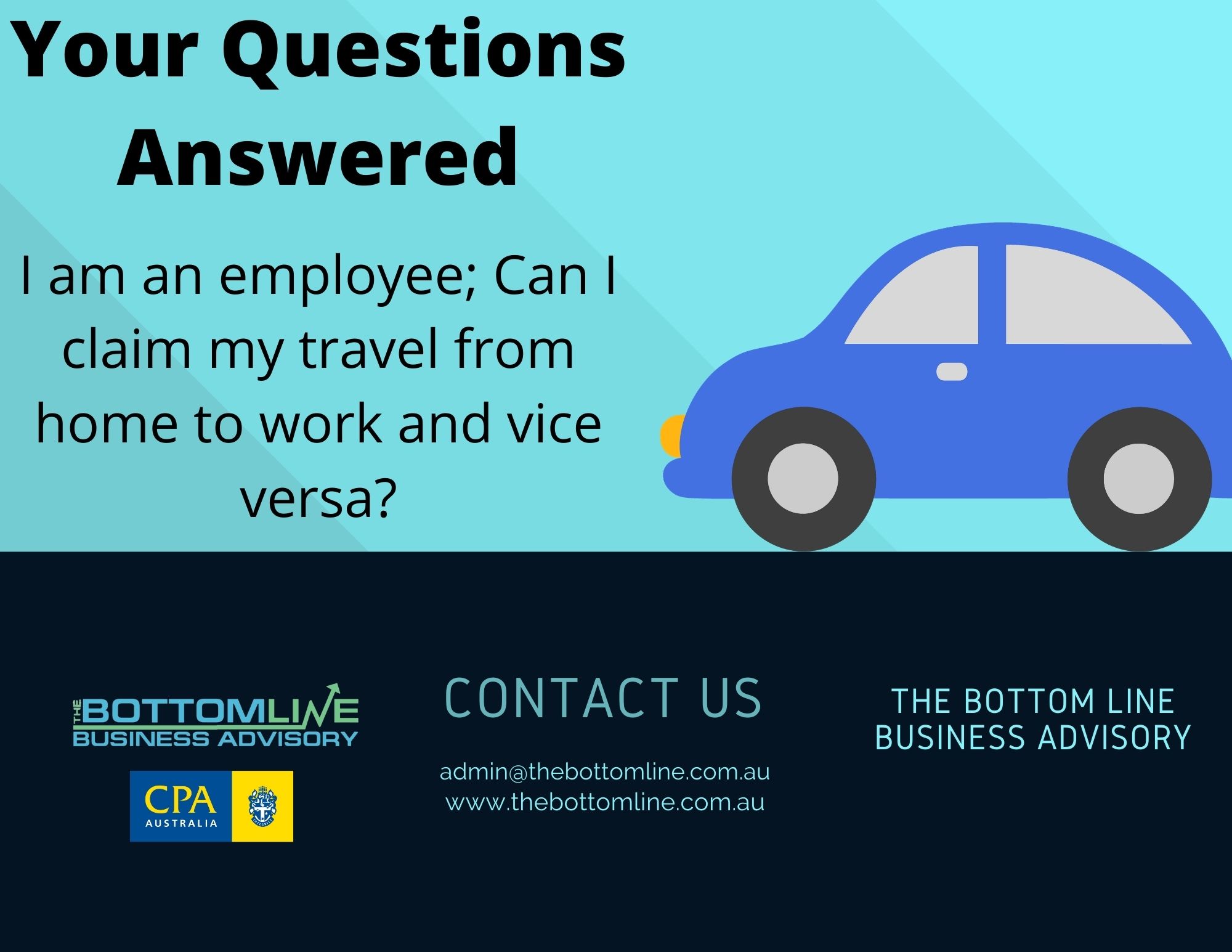 Your Questions answeredI am an employee; can I claim my travel from